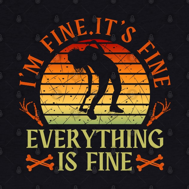 I'm fine.It's fine. Everything is fine.zombie by Myartstor 